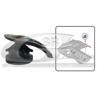 Cache moteur 3RG 83273 pour CITROEN C4 1.6 HDI 90 - 92cv