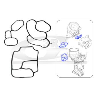 Kit de joints, radiateur d'huile 3RG 85120LD pour BMW Série 3 318 i - 143cv
