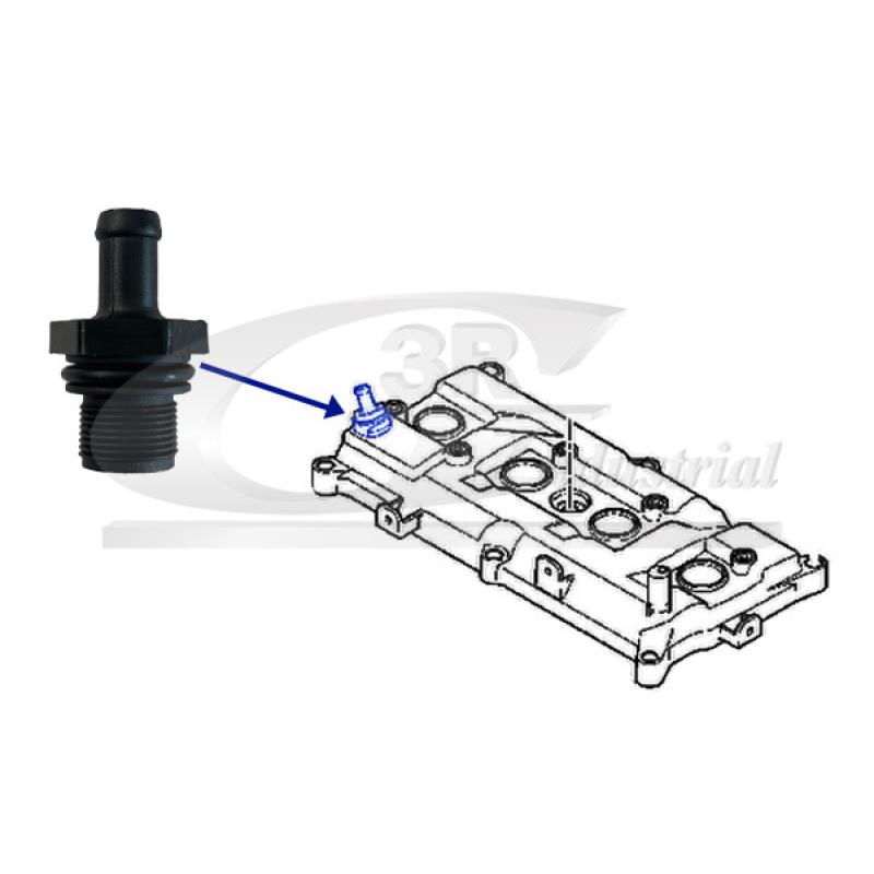 Soupape, dégazage du carter 3RG 86800 - Visuel 2