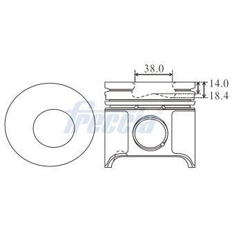 Piston FRECCIA [FP23-101900]