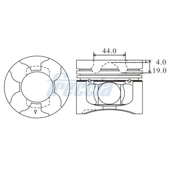 Piston FRECCIA FP23-104550