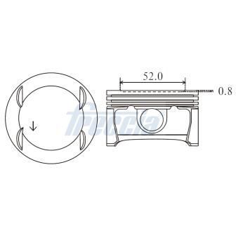 Piston FRECCIA FP23-105350