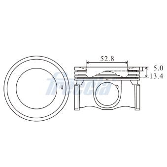 Piston FRECCIA FP23-106800