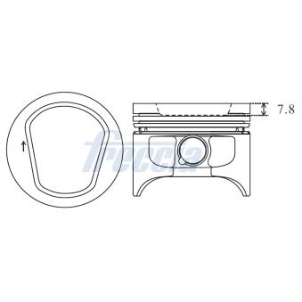 Piston FRECCIA FP23-111550
