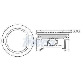 Piston FRECCIA FP23-111700