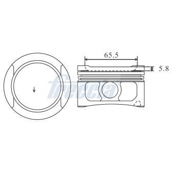 Piston FRECCIA FP23-112050