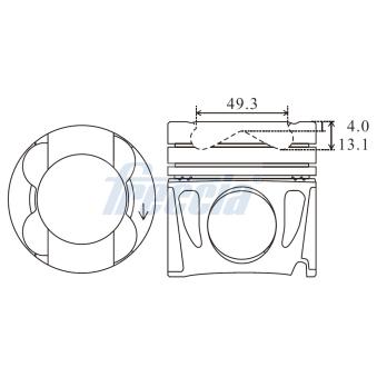 Piston FRECCIA [FP23-112600]