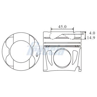 Piston FRECCIA [FP23-112700]