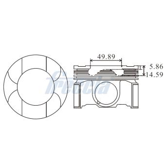 Piston FRECCIA FP23-113900