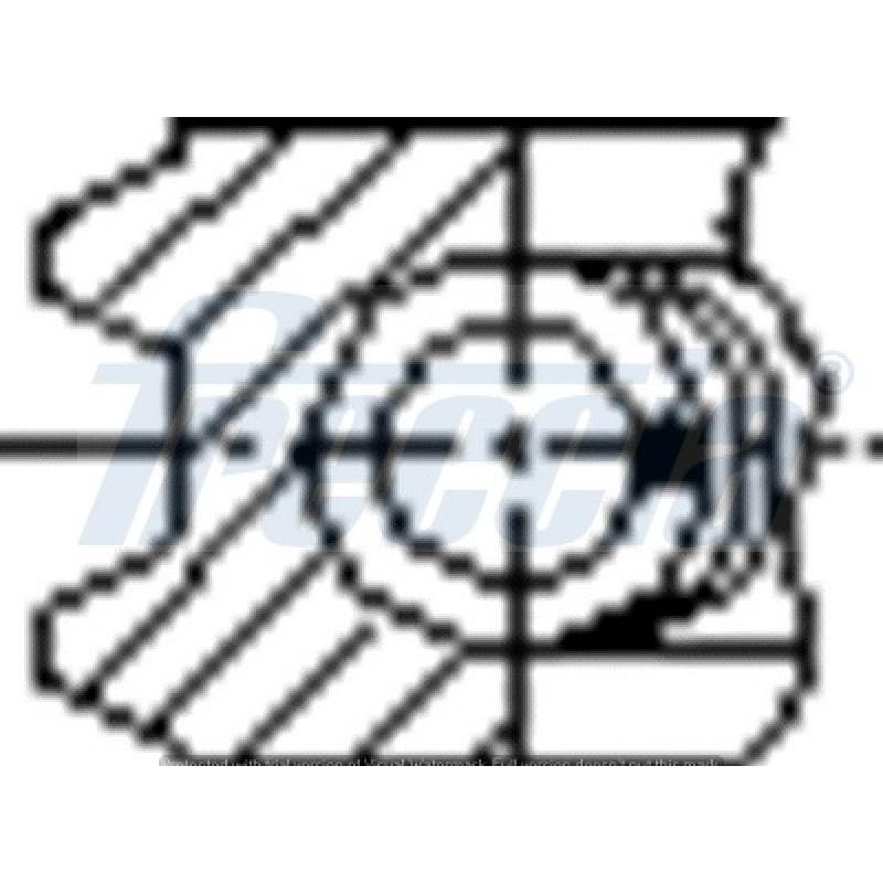 Jeu de segments de pistons FRECCIA FR10-375800 - Visuel 2