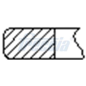 Jeu de segments de pistons FRECCIA FR10-975300