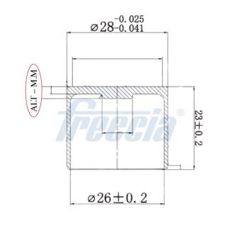 Poussoir de soupape FRECCIA PI 03-134 pour RENAULT KOLEOS 1.2 - 110cv