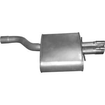 Silencieux arrière POLMO 03.87 pour BMW Série 5 525 d - 177cv
