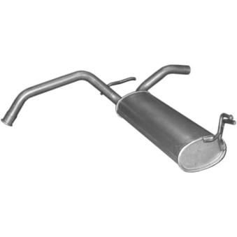 Silencieux arrière POLMO 04.235 pour CITROEN C1 1.4 HDI - 54cv