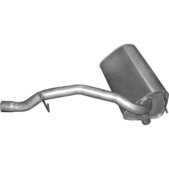 Silencieux arrière POLMO 08.72 pour FORD KUGA 2.0 TDCi - 140cv