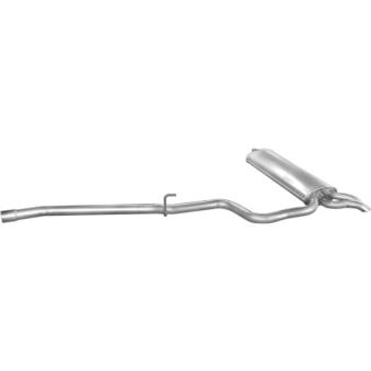 Silencieux arrière POLMO 13.176 pour MERCEDES-BENZ CLASSE E E 290 T Turbo-D - 129cv