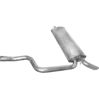 Silencieux arrière POLMO 13.33 pour MERCEDES-BENZ CLASSE E E 320 T - 220cv