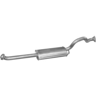 Silencieux arrière POLMO 14.89 pour MITSUBISHI PAJERO 3.0 V6 - 150cv