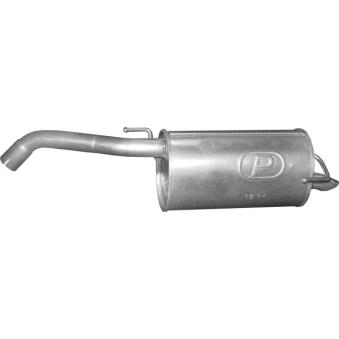 Silencieux arrière POLMO 15.14 pour NISSAN MICRA 1.5 DCI - 86cv