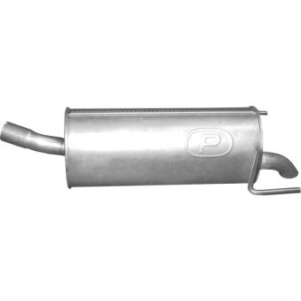 Silencieux arrière POLMO 17.21
