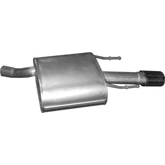 Silencieux arrière arrière gauche POLMO [17.355]