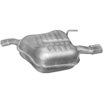 Silencieux arrière POLMO 17.619 pour RENAULT MASTER 1.8 - 110cv