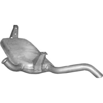 Silencieux arrière POLMO 21.287 pour RENAULT LAGUNA 1.9 DCI - 105cv
