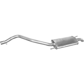 Silencieux arrière POLMO 30.214 pour VOLKSWAGEN TRANSPORTER - COMBI 1.9 TD - 68cv