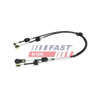 Jeu de câbles, boîte de vitesses manuelle FAST FT11766 pour FORD TRANSIT 1.6 - 110cv