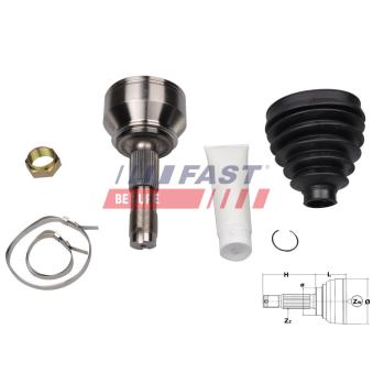Embout de cardan avant (kit de réparation) FAST OEM 1349787080
