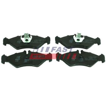 Jeu de 4 plaquettes de frein arrière FAST [FT29017]