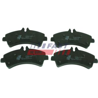 Jeu de 4 plaquettes de frein avant FAST [FT29023]