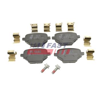 Jeu de 4 plaquettes de frein arrière FAST FT29024 pour OPEL SPEEDSTER 1.2 - 110cv