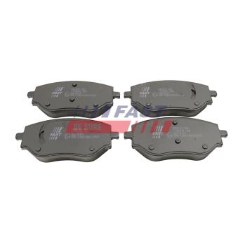 Jeu de 4 plaquettes de frein avant FAST [FT29025]