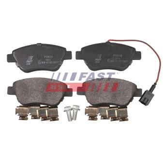 Jeu de 4 plaquettes de frein avant FAST OEM 77363992 Jeu de 4 plaquettes de frein avant FAST OEM 77363992