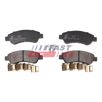 Jeu de 4 plaquettes de frein avant FAST OEM 500351992