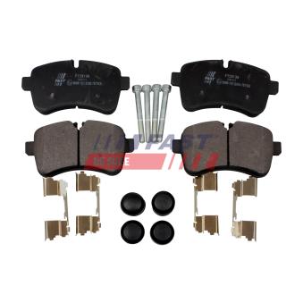 Jeu de 4 plaquettes de frein arrière FAST [FT29136]