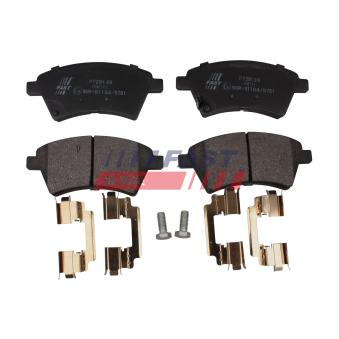 Jeu de 4 plaquettes de frein avant FAST [FT29139]
