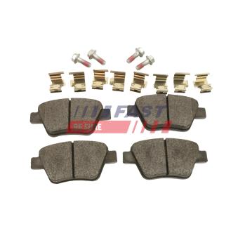 Jeu de 4 plaquettes de frein arrière FAST [FT29172]