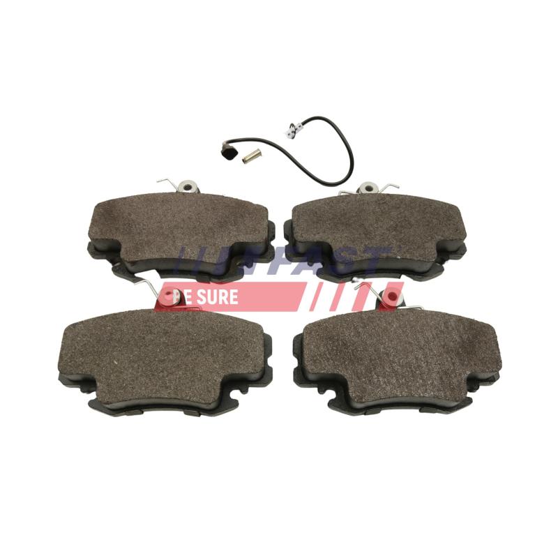 Jeu de 4 plaquettes de frein avant FAST FT29179 - Visuel 1