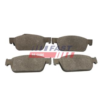 Jeu de 4 plaquettes de frein avant FAST OEM 7E0698151D