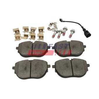 Jeu de 4 plaquettes de frein avant FAST [FT29184]