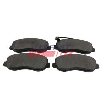 Jeu de 4 plaquettes de frein avant FAST OEM 93167551