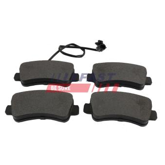 Jeu de 4 plaquettes de frein arrière FAST OEM 4406000Q0H