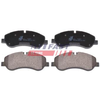 Jeu de 4 plaquettes de frein avant FAST [FT29549]