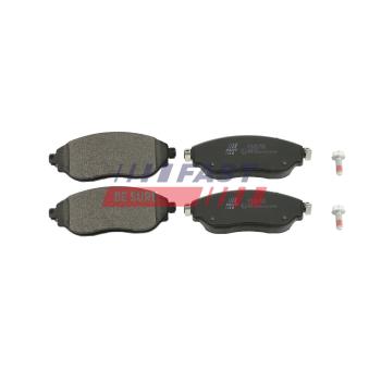 Jeu de 4 plaquettes de frein avant FAST [FT29550]
