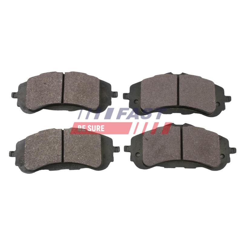 Jeu de 4 plaquettes de frein avant FAST FT29561 - Visuel 1