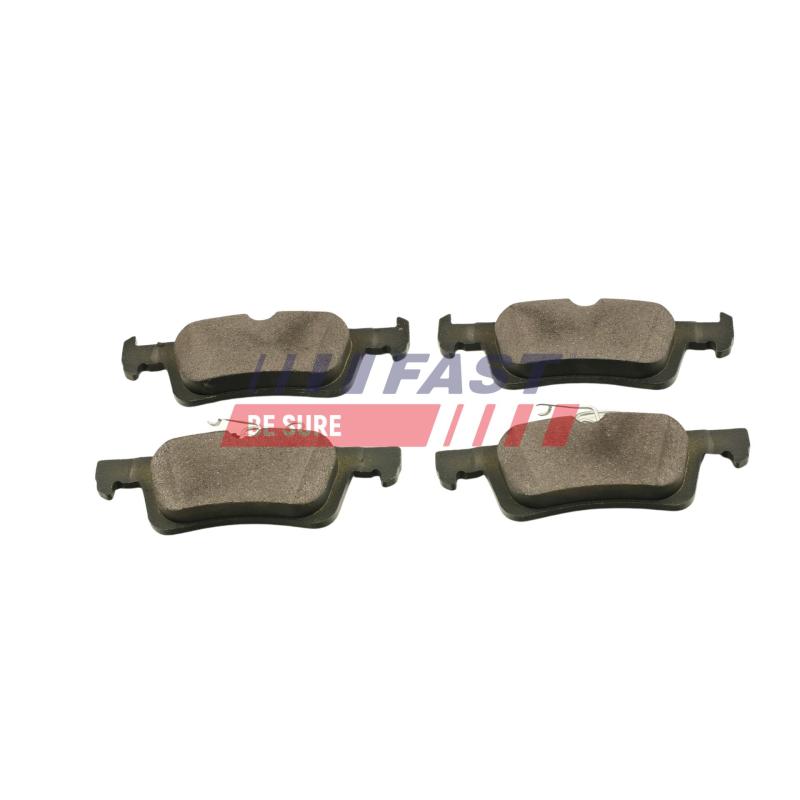 Jeu de 4 plaquettes de frein avant FAST FT29562 - Visuel 1