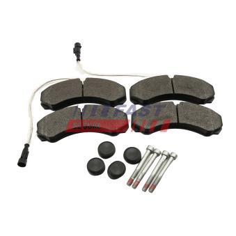 Jeu de 4 plaquettes de frein avant FAST OEM 42535791 Jeu de 4 plaquettes de frein avant FAST OEM 42535791