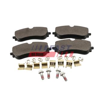 Jeu de 4 plaquettes de frein arrière FAST [FT29575]